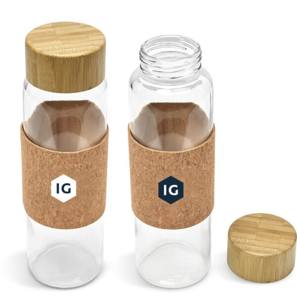 Bamboo Glass Bottle