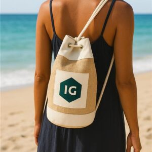 Jute & Cotton Rucksack