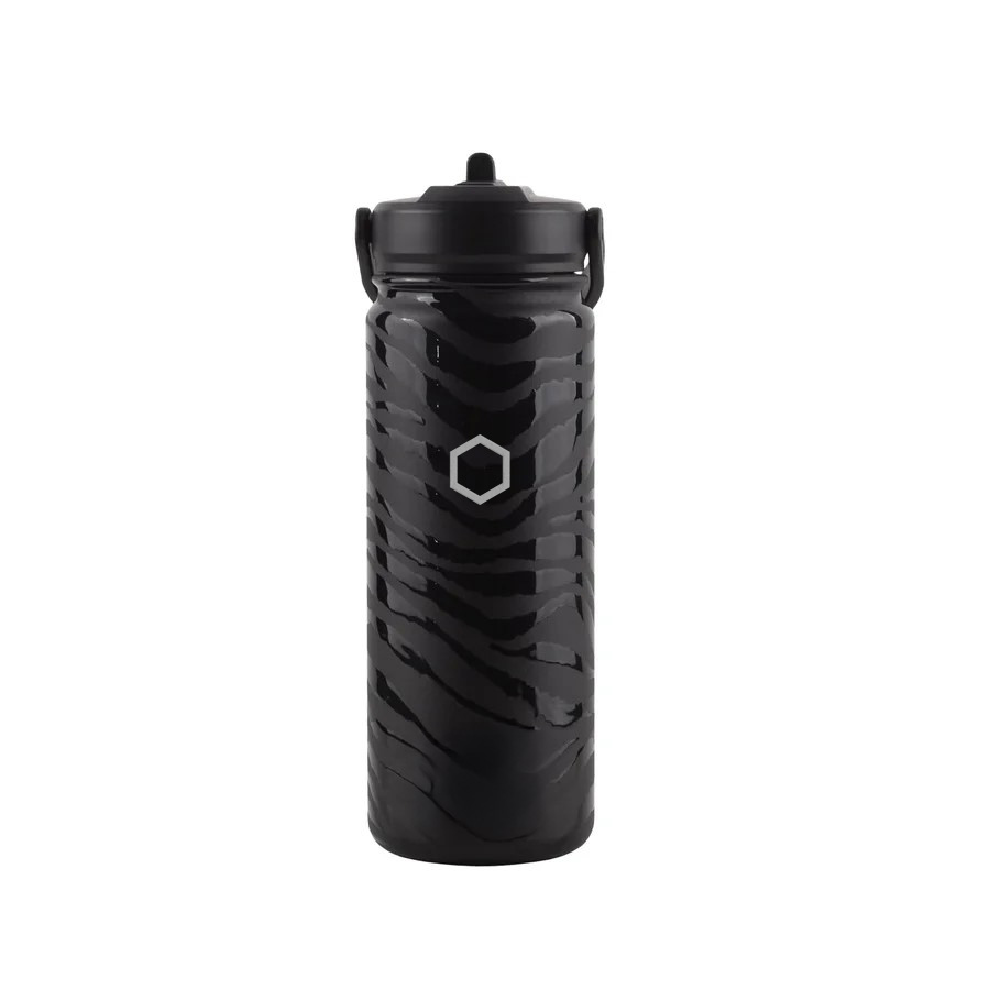 CX Lizzard Zebra flask (530ml)