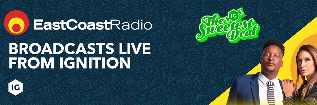 East Coast Radio live broadcast from Ignition Group