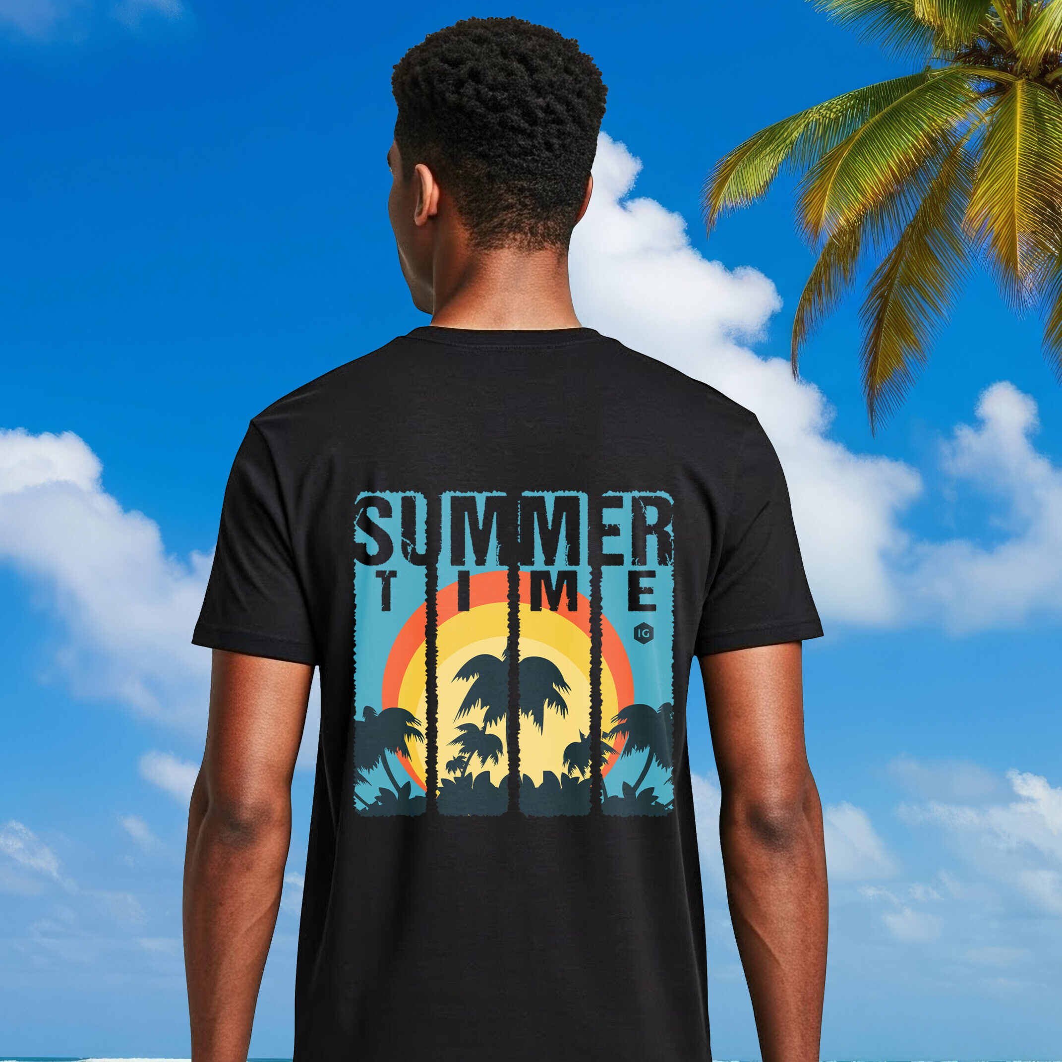 Men's Summer Tee - Summertime