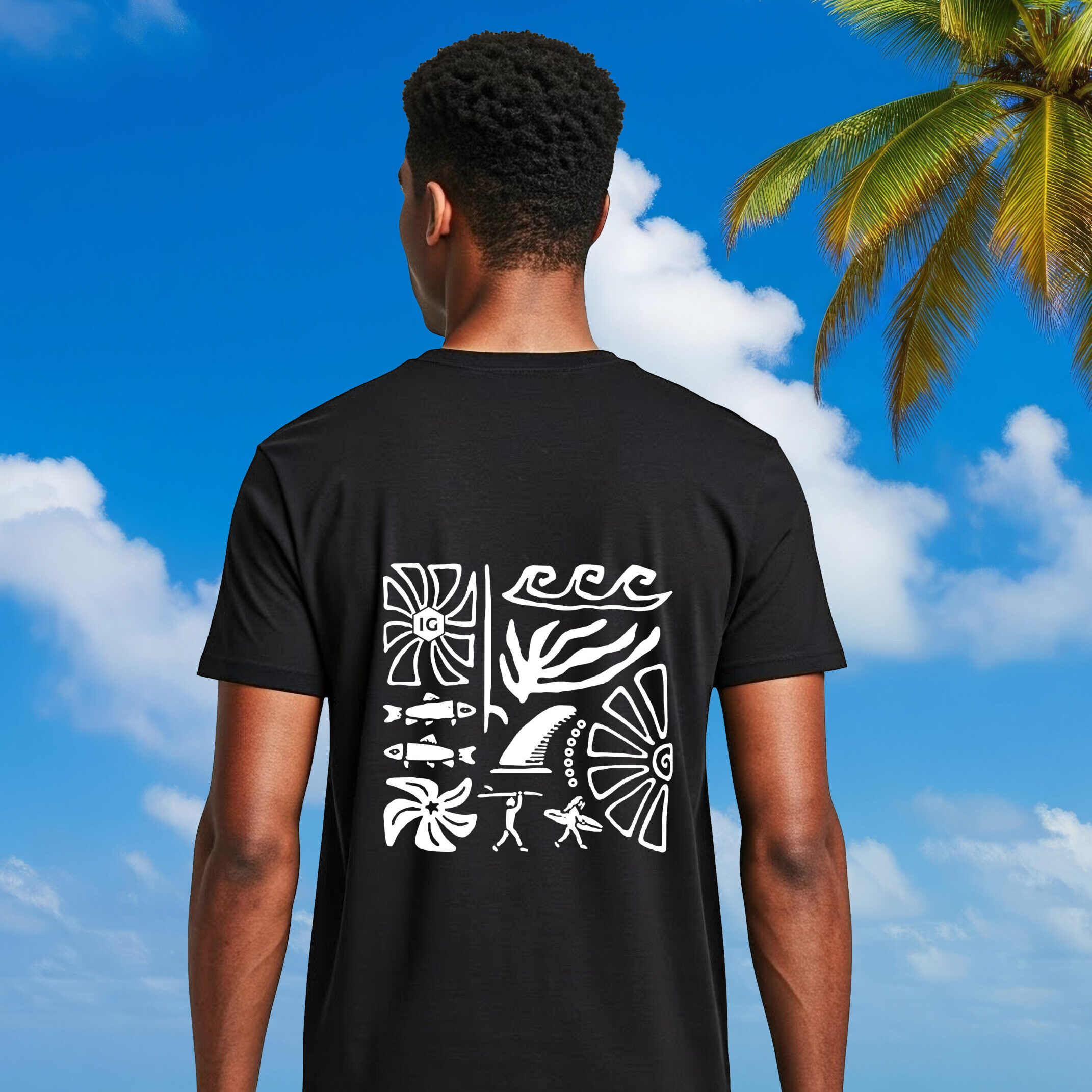 Men's Summer Tee - Beach Day
