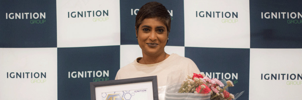 Ignition Group Long Service Award - Jeanie Reddy