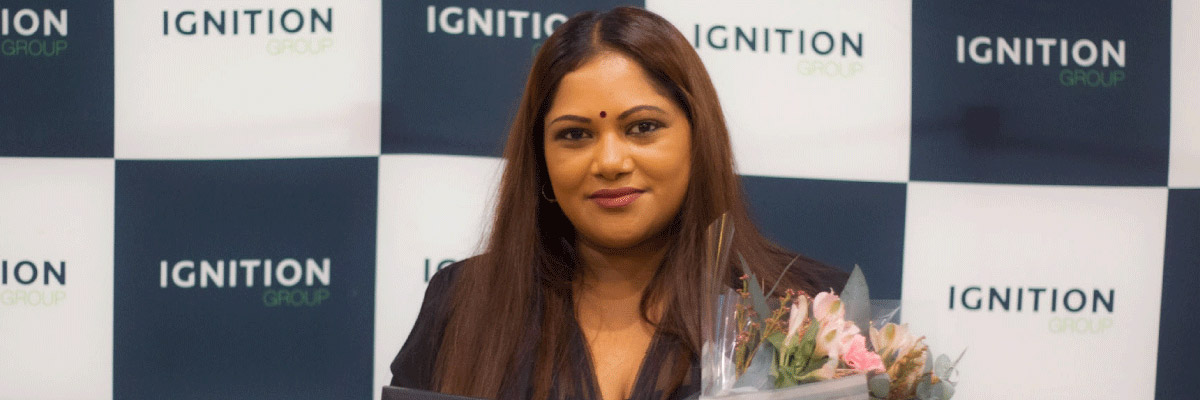 Ignition Groups Long Service Award - Valerine Chetty