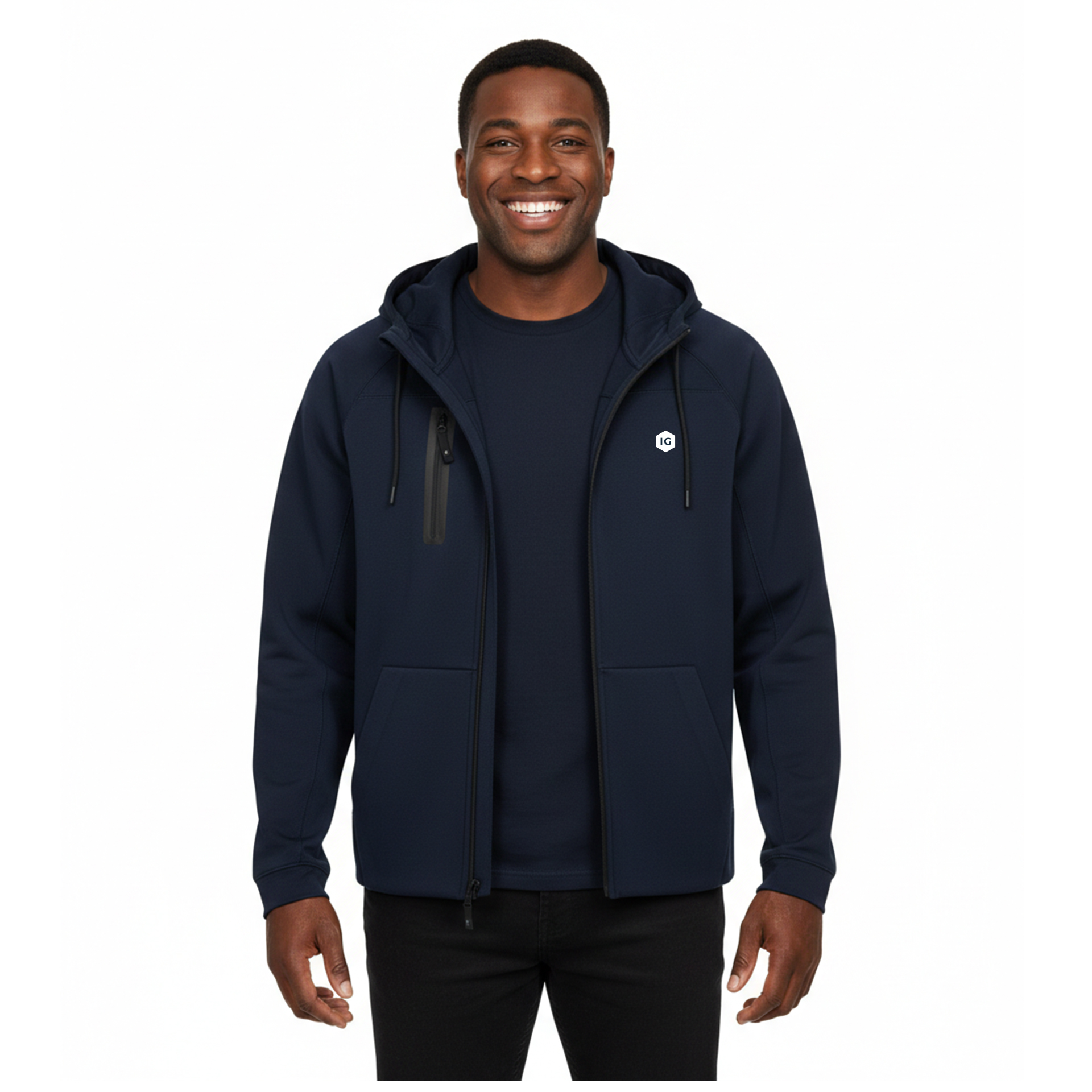 Men’s Zip-Up Hoodie